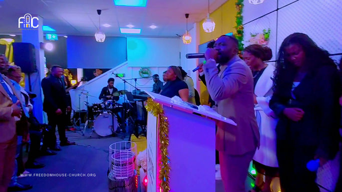 Royal celebration at Manchester's Freedom House church